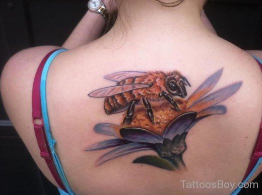 Fantstic Bee Tattoo Design-TD1099