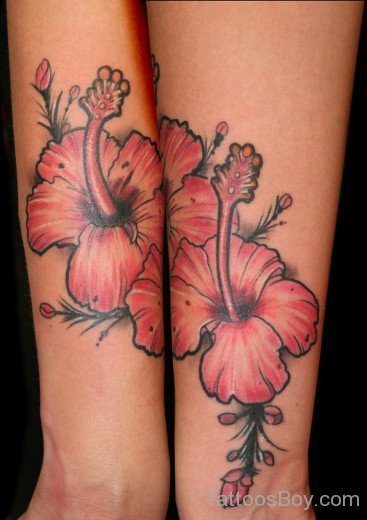 Hibiscus Flower Tattoo