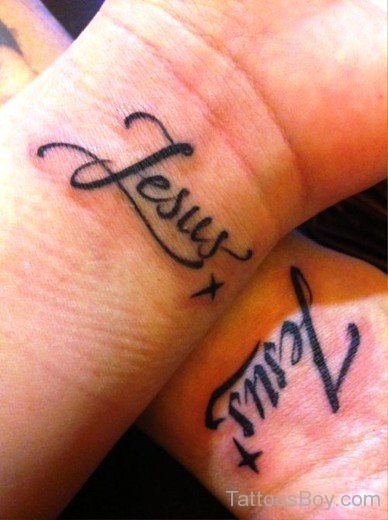 Word Tattoo On Wrist