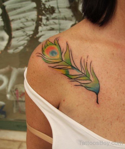 Peacock Feather Tattoo 