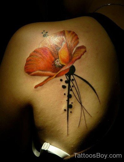 Poppy Flower Tattoo