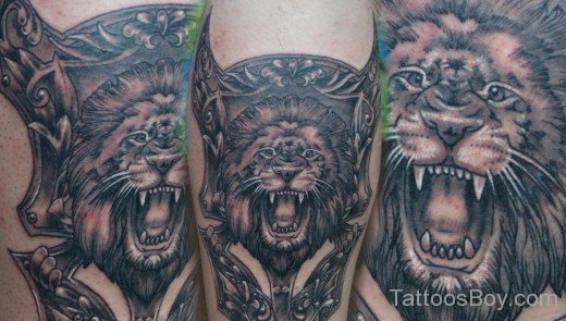 Roaring Lion Tattoo