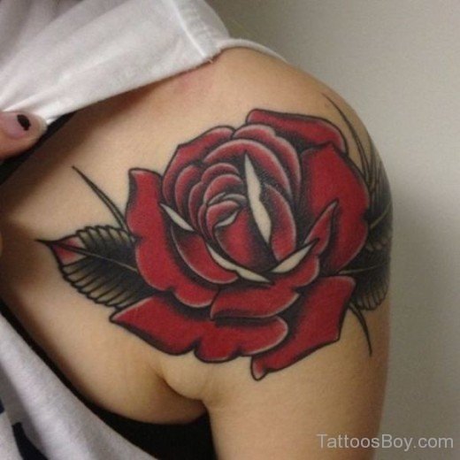 Awful Rose Tattoo Design 