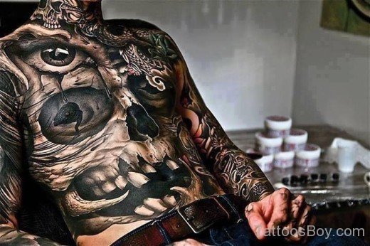 Awesome Skull Tattoo