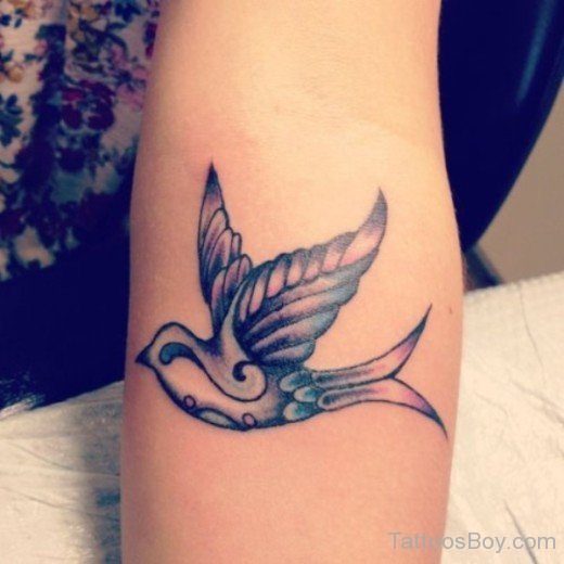 Swallow Bird Tattoo Design