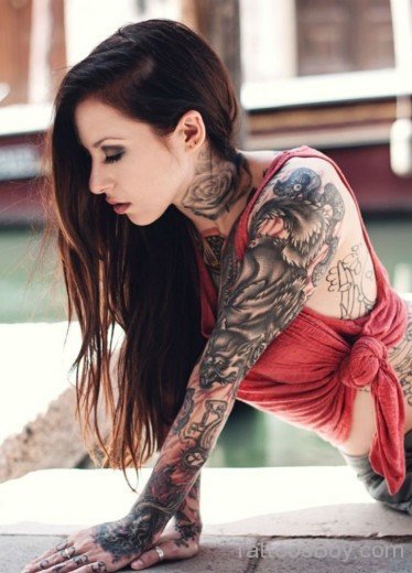 Awesome Full Sleeve Tattoo