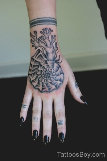 Stylish Hand Tattoo