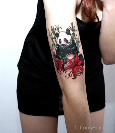 Panda Tattoo Design