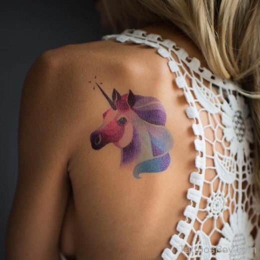 Unicorn Tattoo Design