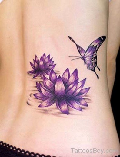 Beautiful Butterfly Tattoo Design
