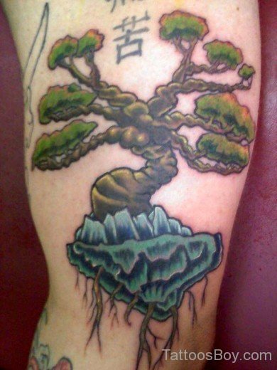 Bonsai Tree Tattoo Design