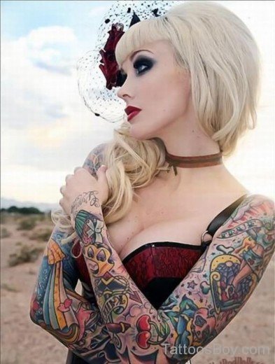 Awesome Full Sleeve Tattoo