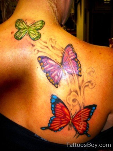 Excellent Butterfly Tattoo 