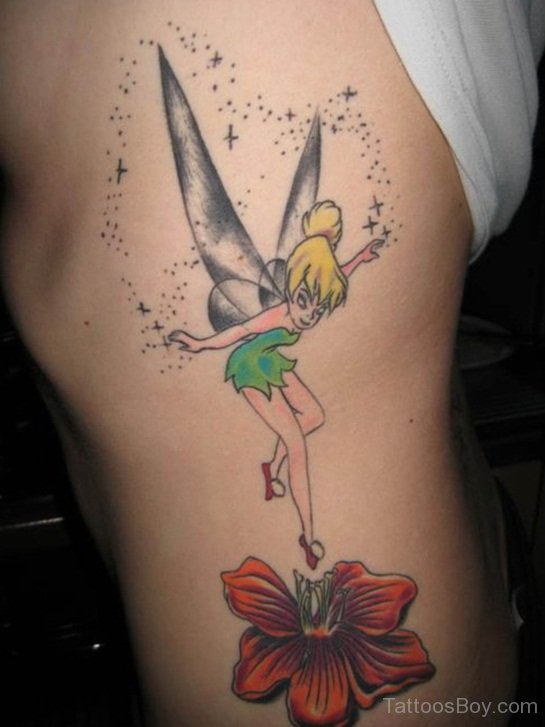 Fairy Tattoo On Rib | Tattoo Designs, Tattoo Pictures