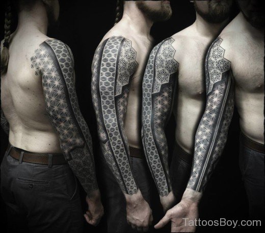 Funky Full Sleeve  Tattoo