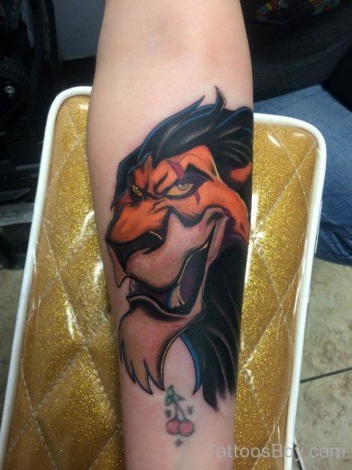 Fuuny Lion Tattoo