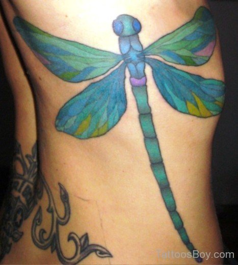 Large Dragonfly Tattoo