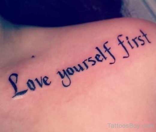 Love Yourself First