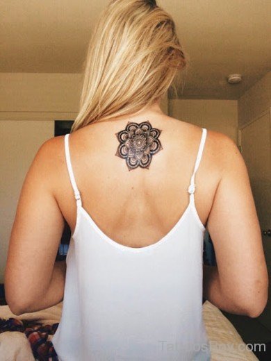 Mandala Tattoo Design On Back