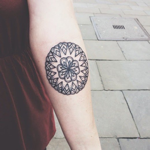 Awesome Mandala Tattoo