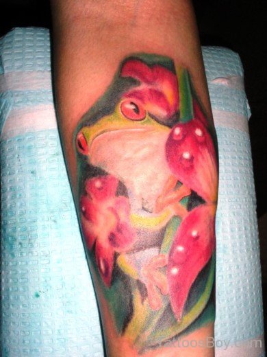 Red Frog Tattoo