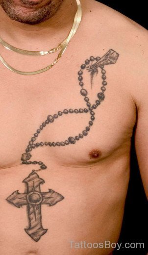 Rosary Tattoo Design 