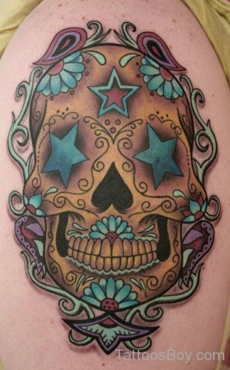 Awesome Skull Tattoo Design 