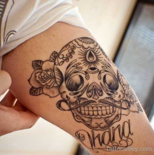 Unique Skull Tattoo 