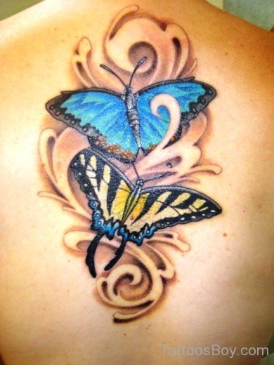 Wonderful Butterfly Tattoo Design