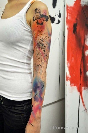 Wonderful Full Sleeve Tattoo