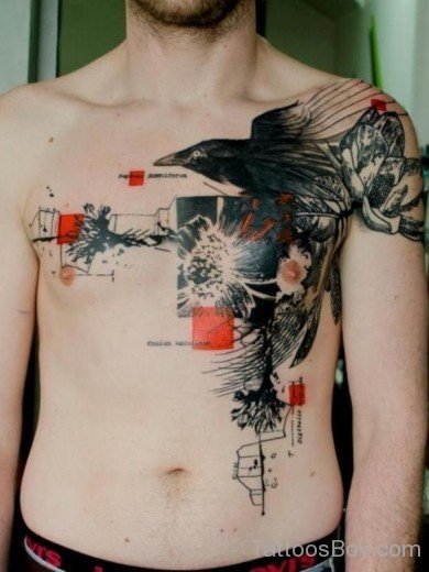 Amazing Chest Tattoo