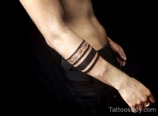 Armband Tattoo Design On Arm