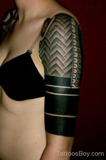 Armband Tattoo On Shoulder
