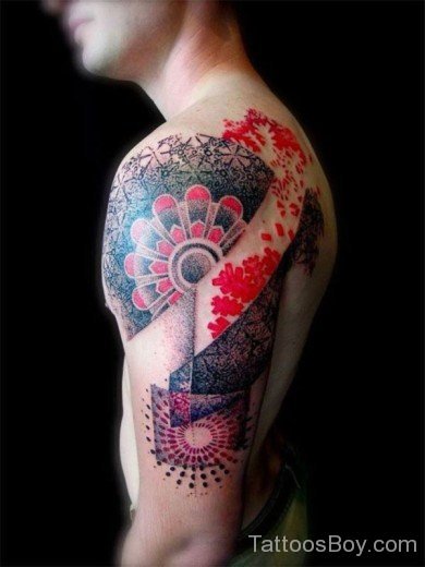 Wonderful  Shoulder Tattoo