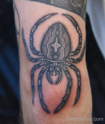 Attractive Spider Tattoo