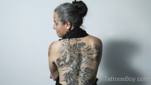 Nice Back Tattoo