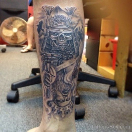 Awesome Leg Tattoo