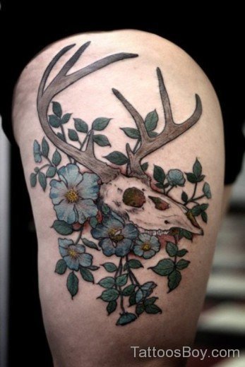 Deer Tattoo Design