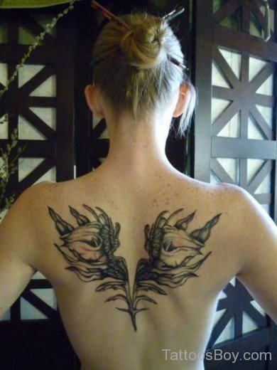 Elegant Back Tattooo