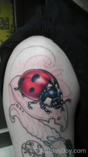  Ladybug Tattoo Design