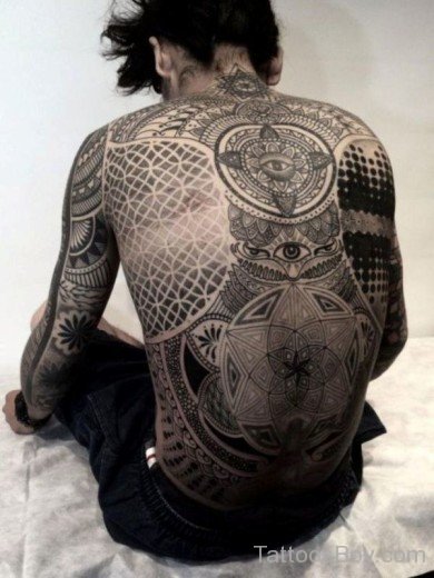 Fantastic Back Tattoo