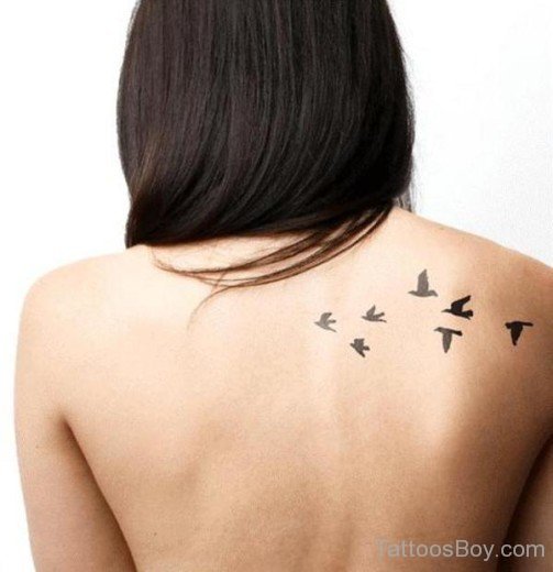 Flying Bird Tattoo 