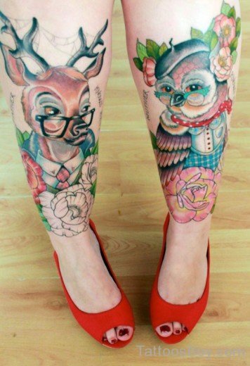 Awesome Leg Tattoo