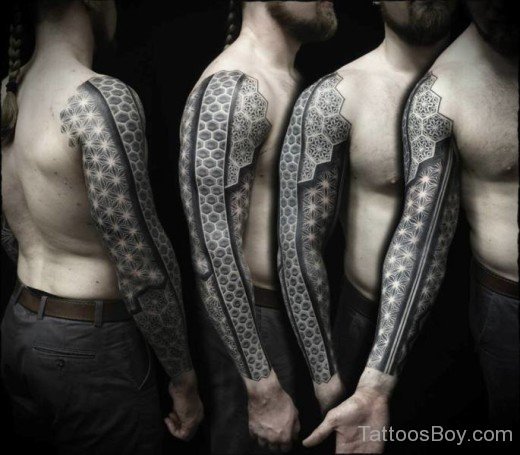 Elegant  Full Sleeve  Tattoo