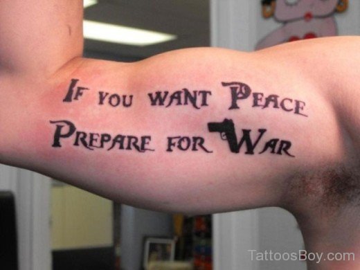 If You Want Peace Prepare For War