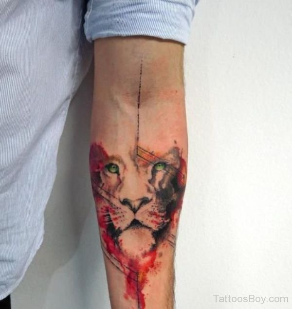 Tiger Face Tattoo On Arm | Tattoo Designs, Tattoo Pictures