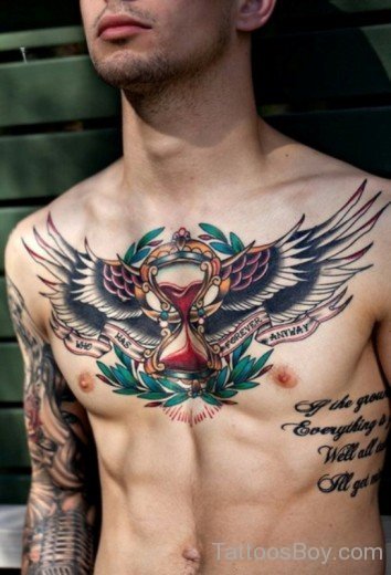 Wonderful Chest Tattoo