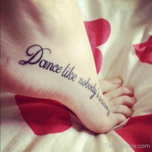 Wording Tattoo