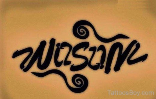 Ambigram Tattoo Design 
