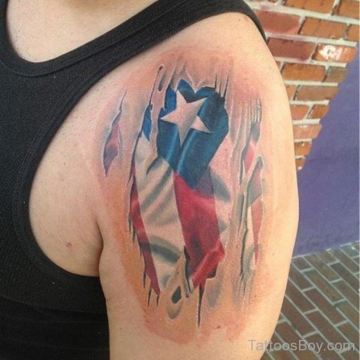 American Flag Tattoo Design